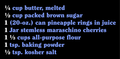 ITC Clearface Font Poster 4